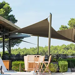 voile d’ombrage sur mesure