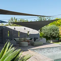 voile d’ombrage sur mesure